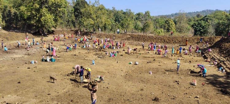 नरवा विकास : वर्ष 2021-22 में कैम्पा मद से 392 करोड़ रूपए की राशि स्वीकृत