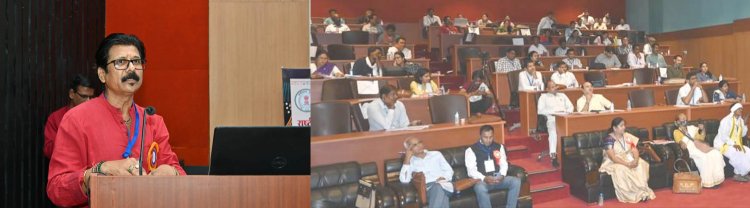 राष्ट्रीय जनजाति साहित्य महोत्सव -आदिवासियों के उत्पाद केवल सजावटी वस्तु नहीं, उनकी भावनाओं से जुड़ी समृद्ध संस्कृति है