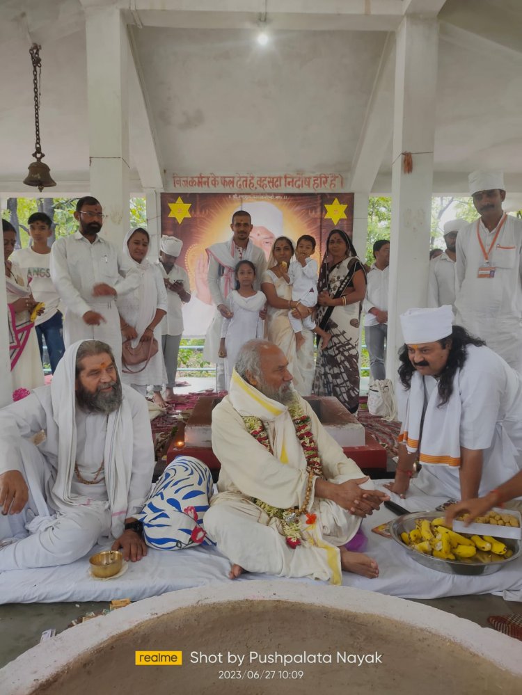 सदगुरु धाम आश्रम गौरखेड़ा में तीन दिवसीय गुरु पूर्णिमा महोत्सव