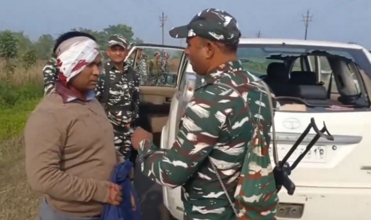 टीएमसी नेता के घर छापा मारने गई ईडी की टीम पर हमला...