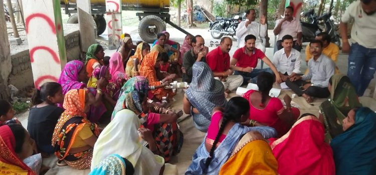 लाभार्थियों से चाय पे चर्चा कार्यक्रम सम्पन्न हुआ।।