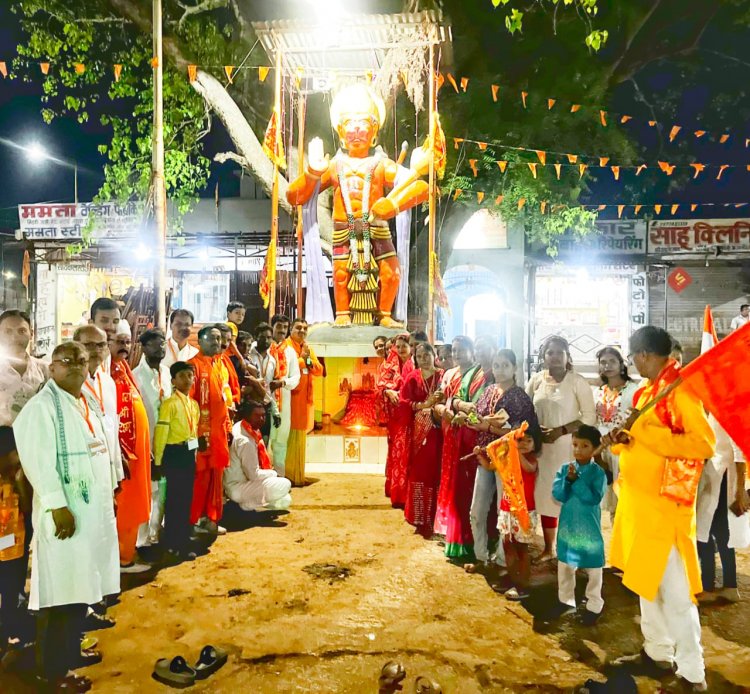 हिंदू नव वर्ष पर भव्य बाइक रैली का आयोजन कबीर सेना छत्तीसगढ़ के द्वारा