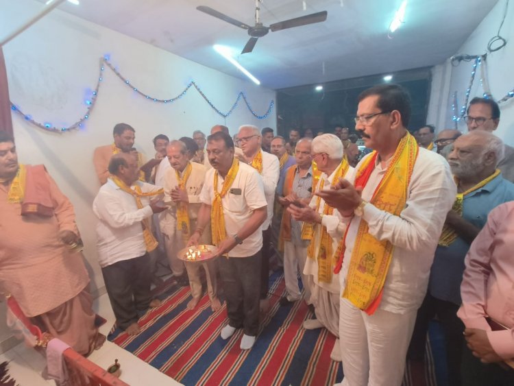 श्री बांके बिहारी मंदिर की 3D डिजाइन हुई अनावृत्त नवनिर्माण का साक्षी बनने का अवसर मिलना ही सौभाग्य की बात - मोतीलाल साहू