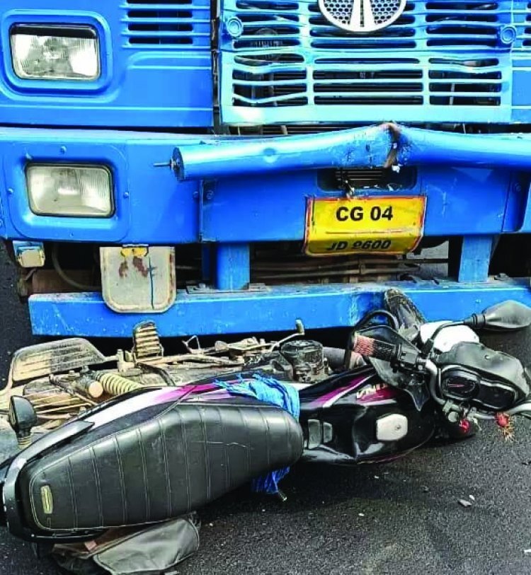 रायपुर सड़क हादसे में युवक की मौत