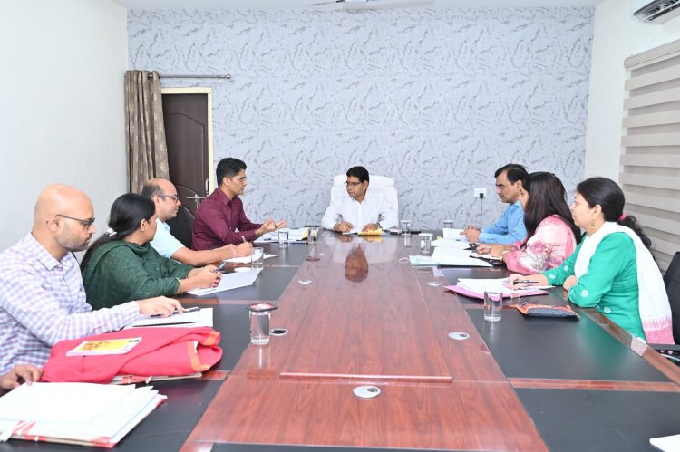 राजस्व मंत्री टंक राम वर्मा ने ली विभागीय समीक्षा बैठक, छत्तीसगढ़ में होगी जियो-रेफ्रेंसिंग से ई-गिरदावरी