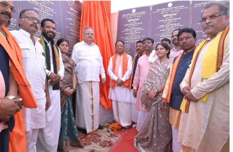 छत्तीसगढ़ राज्य मुख्यमंत्री विष्णु देव साय ने दंतेवाड़ा को दी 167 करोड़ 21 लाख रुपए के विकास कार्यों की सौगात