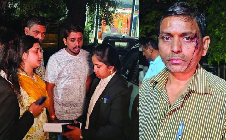 भिलाई महिला थाने के भीतर लव मैरिज को लेकर लड़का और लड़की पक्ष में हुई जमकर मारपीट, लड़के के पिता का फटा सिर