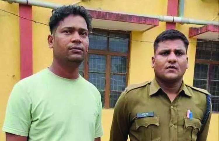 धमतरी तड़ीपार का आरोपी घुम रहा था अपने गांव में, पुलिस ने घेराबंदी कर पकड़ा