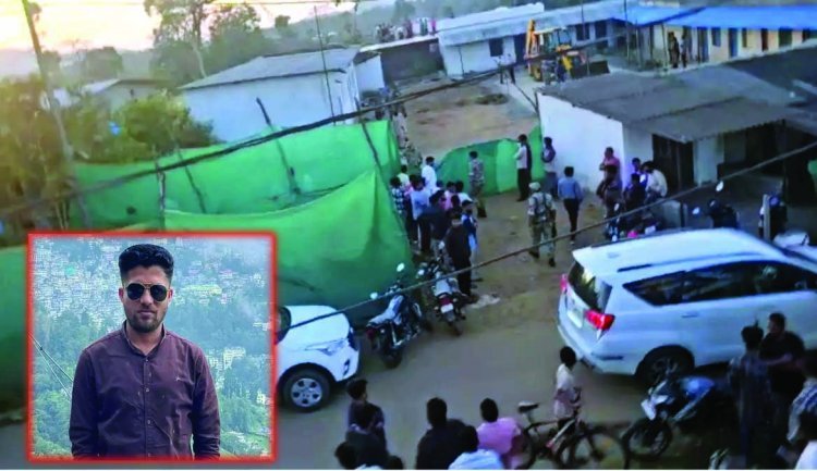 छत्तीसगढ़ राज्य ठेकेदार के घर सेप्टिक टैंक में मिला तीन दिन से लापता पत्रकार का शव