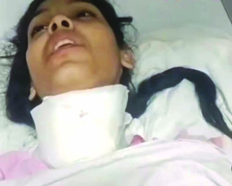कॉलेज छात्रा पर दिनदहाड़े हमला, चाकू मार काट दिया गला, आरोपी गिरफ्तार