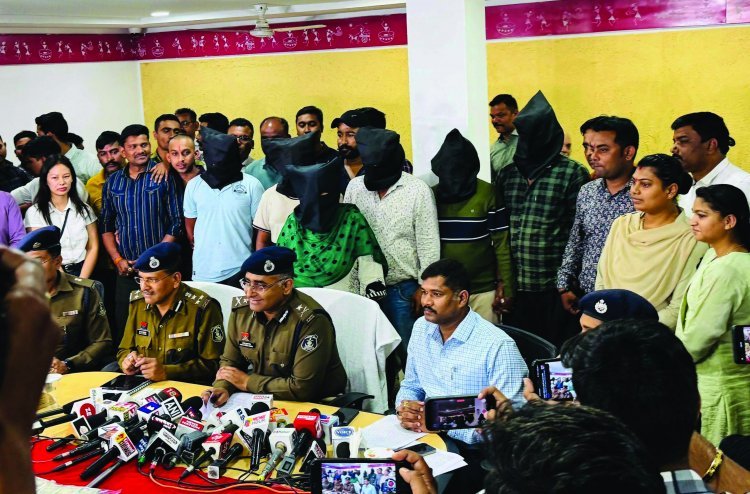 रायपुर BSF के रिटायर्ड सुबेदार निकला 65.25 लाख रुपए डकैती का मास्टर माइंड, नागपुर सहित छत्तीसगढ़ के अलग-अलग जिलों से 10 आरोपी गिरफ्तार