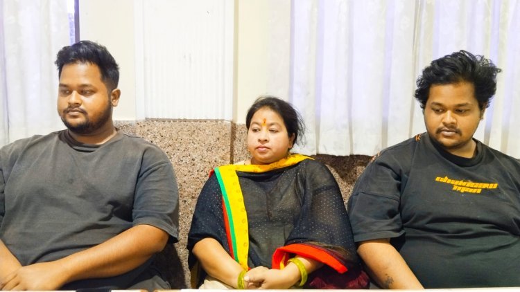 बीएसपी के आवास में नेताजी का कब्जा, न्याय के लिए बच्चों संग दर-दर भटक रही महिला