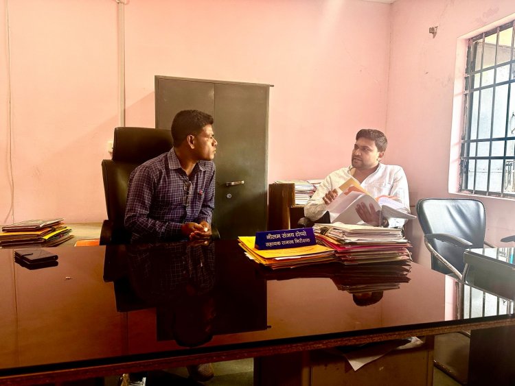 नवनिर्वाचित अध्यक्ष विनयशील कर रहे विभागवार बैठक