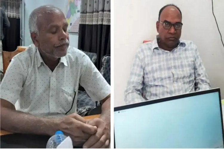 तहसील ऑफिस में एंटी करप्शन ब्यूरो ने मारा छापा, पटवारी और तहसील का बाबू रिश्वत लेते गिरफ्तार