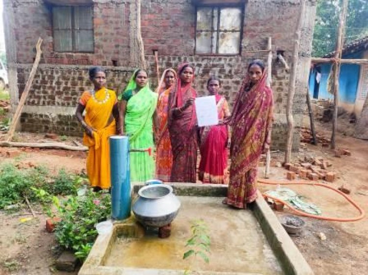 कमार बसाहटों में जनमन से निकली जलधार, 7 हजार से अधिक लोगों को मिली घर पहुंच पानी की सुविधा