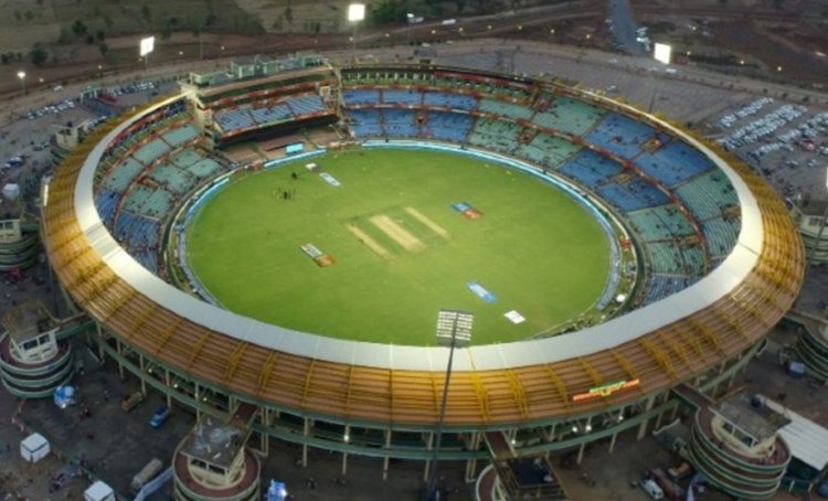 रायपुर में होगा वनडे और T20 इंटरनेशनल मुकाबला