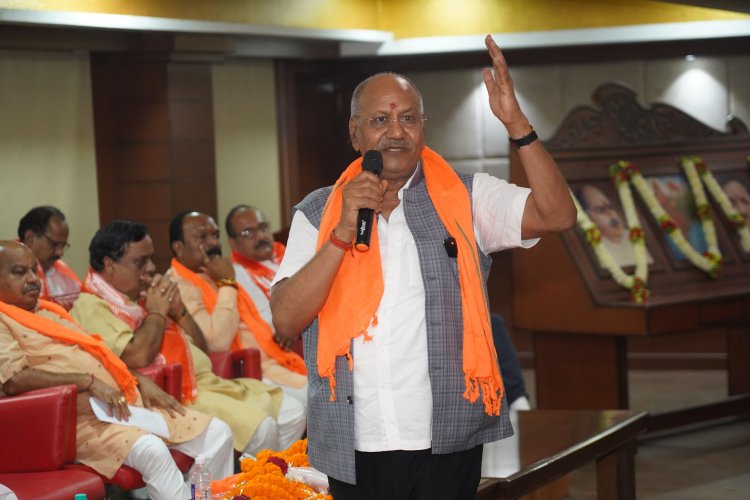 जातिगत जनगणना पर केंद्र सरकार के निर्णय का सांसद बृजमोहन अग्रवाल ने किया स्वागत