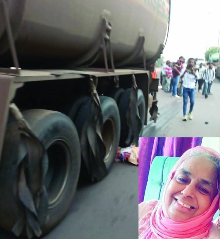 भिलाई ब्रेकिंग: बुजुर्ग महिल को ट्रक ने कुचला, मौके पर ही मौत