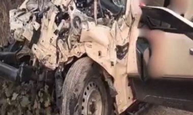 ट्रक-स्कॉर्पियो की टक्कर में 5 की मौत, 2 सेना के जवान शामिल