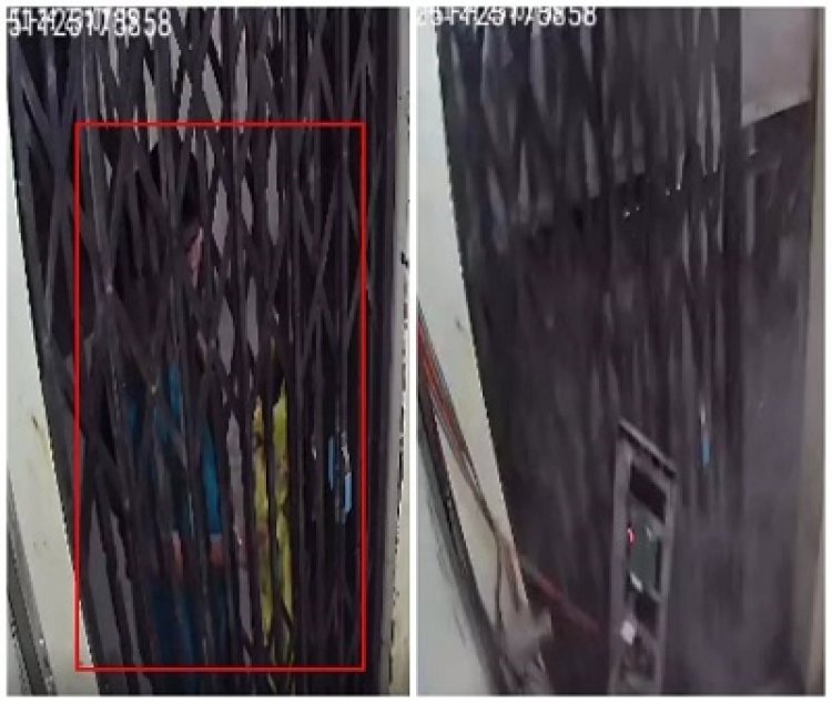 इंद्रप्रस्थ फेस 2 का लिफ्ट बेकाबू होकर नीचे गिरा, 2 युवतियां गंभीर