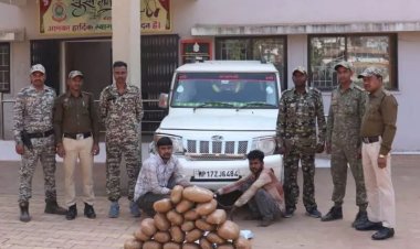 बोलेरो से बरामद हुआ 26 किलो गांजा, दो अंतरराज्यीय तस्कर गिरफ्तार
