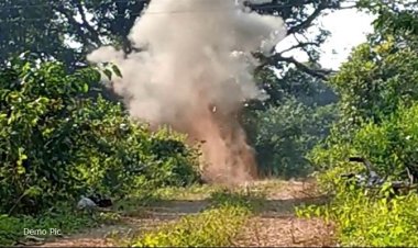 IED ब्लास्ट में STF का जवान घायल