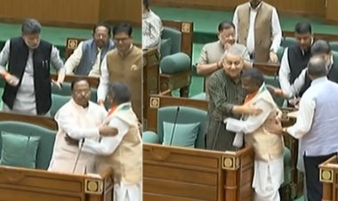 बजट सत्र में कवासी लखमा की एंट्री, सदन में सत्तापक्ष से गले मिलते दिखे