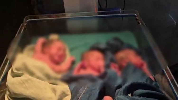 बलरामपुर में महिला ने तीन बच्चों को दिया जन्म, परिवार में खुशी