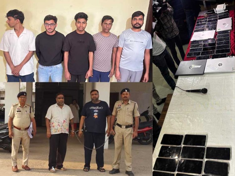 सट्टा और पेमेंट गेटवे चलाने वाले गिरोह का भंडाफोड़, रायपुर-गोवा से 7 गिरफ्तार