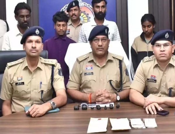 भिलाई में हेरोईन तस्करी का भंडाफोड़: 18.69 लाख की ड्रग्स के साथ 4 आरोपी गिरफ्तार