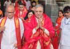 सीईसी ज्ञानेश कुमार ने परिवार के साथ भगवान श्री वेंकटेश्वर स्वामी की पूजा की