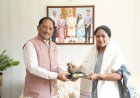 मुख्यमंत्री विष्णु देव साय ने दिल्ली की मुख्यमंत्री रेखा गुप्ता से की सौजन्य भेंट