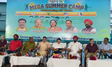 “युवा ऊर्जा को नई दिशा दे रहा यूनियन क्लब का मेगा समर कैम्प – विधायक पुरन्दर मिश्रा”