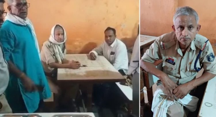 छत्तीसगढ़ राज्य  रिश्वत लेते रंगे हाथ पकड़ा गया ASI, कार्रवाई हल्की करने मांगे थे 40 हजार