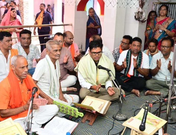 वित्त मंत्री चौधरी ने जन्मदिवस पर किया सुंदरकांड पाठ