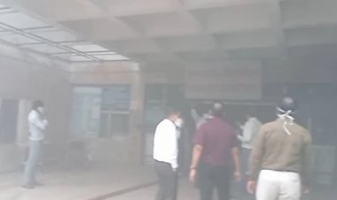 अंबेडकर अस्पताल के इमरजेंसी वार्ड में लगी आग, मरीजों को सुरक्षित शिफ्ट किया गया