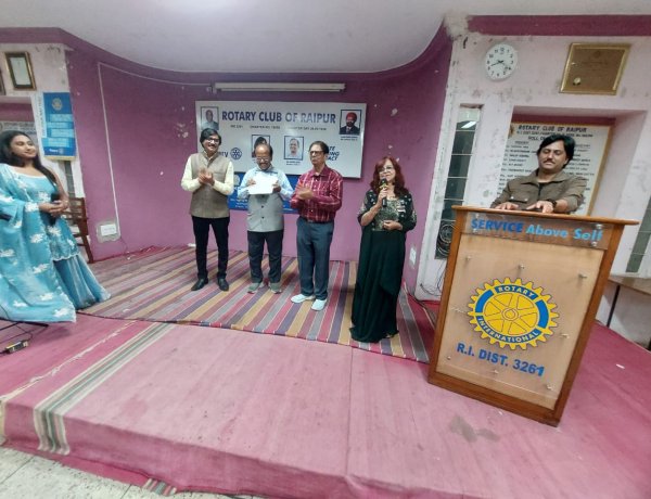 रायपुर के सभी रोटरी क्लबों की सुरमयी शाम ने बिखेरा दोस्ती, फेलोशिप और मस्ती का रंग