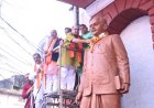 नशे के खिलाफ जनजागरण अभियान का तीसरा दिन, पुरन्दर मिश्रा के नेतृत्व में गूंजा नशामुक्ति का संदेश
