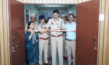 रायपुर पुलिस का नया हाईटेक सेंटर तैयार, कमिश्नर शुक्ला ने किया ‘संकल्प सभागृह’ का उद्घाटन