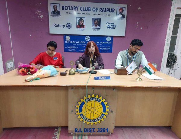 रोटरी क्लब ऑफ रायपुर के 71 वर्ष के गौरवशाली इतिहास का उत्सव "