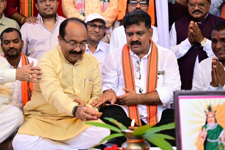 उप मुख्यमंत्री श्री अरुण साव और श्री विजय शर्मा ने रखी कवर्धा के नए स्वरूप की नींव, 54 करोड़ से बनेगी 4 लेन सड़क