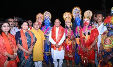 डब्ल्यूआरएस कॉलोनी में 101 फीट के रावण का भव्य दहन, मुख्यमंत्री विष्णुदेव साय की गरिमामयी उपस्थिति में संपन्न हुआ श्रीराम विजयादशमी उत्सव
