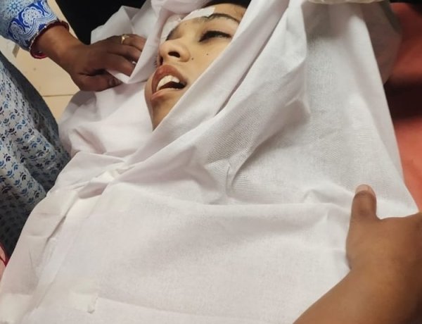 गरबा देखकर लौट रही एनआईटी की छात्रा की सड़क हादसे में मौत, युवक गंभीर, तालपुरी में शोक की लहर