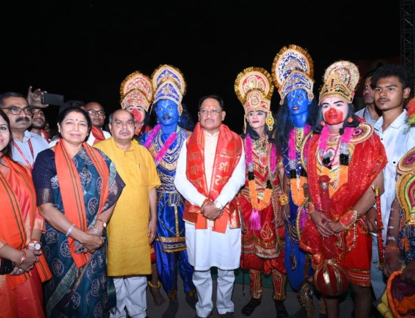 डब्ल्यूआरएस कॉलोनी में 101 फीट के रावण का भव्य दहन, मुख्यमंत्री विष्णुदेव साय की गरिमामयी उपस्थिति में संपन्न हुआ श्रीराम विजयादशमी उत्सव